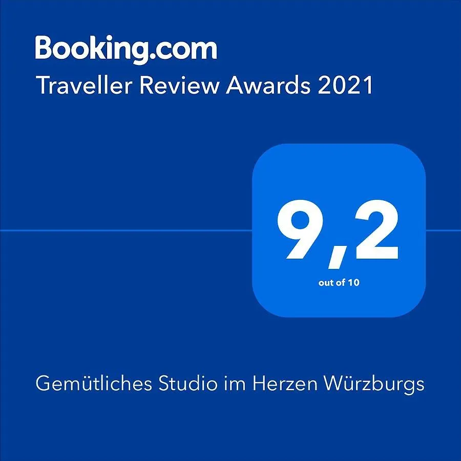 Gemuetliches Studio Im Herzen Wuerzburgs 0*, וירצבורג